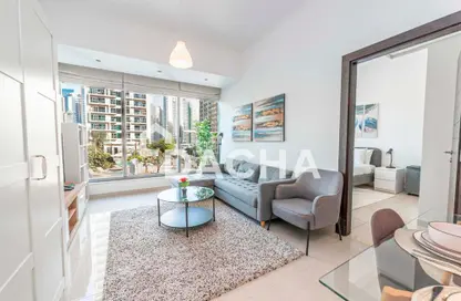 Apartment - 1 Bedroom - 2 Bathrooms for rent in Silverene Tower A - Silverene - Dubai Marina - Dubai