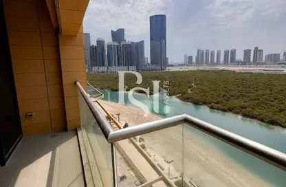 Apartment - 4 Bedrooms - 6 Bathrooms for rent in Al Qurm View - Shams Abu Dhabi - Al Reem Island - Abu Dhabi