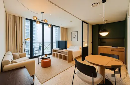 شقة - 1 حمام للايجار في رأسًا على عقب - الخليج التجاري - دبي