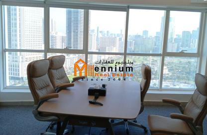 Co-working space - Studio - 2 Bathrooms for rent in Ali Mousa Tower 1 - Al Majaz 2 - Al Majaz - Sharjah