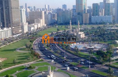 Co-working space - Studio - 2 Bathrooms for rent in Ali Mousa Tower 1 - Al Majaz 2 - Al Majaz - Sharjah