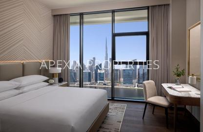 Apartment - 3 Bedrooms - 4 Bathrooms for rent in Intercontinental Residences Business Bay - Business Bay - Dubai