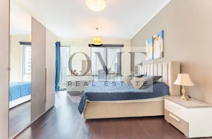 شقة - غرفة نوم - 1 حمام للايجار في برج شيمارا - مارينا بروموناد - دبي مارينا - دبي