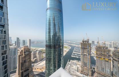 Apartment - 2 - 3 for rent in Damac Heights - Dubai Marina - Dubai