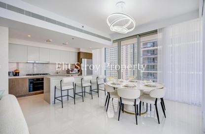 شقة - 3 - 3 للايجار في برج Beach Isle 2 - بيتش آيل - إعمار بيتشفرونت - دبي هاربور - دبي