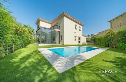 Villa - 4 Bedrooms - 4 Bathrooms for rent in Entertainment Foyer - Mediterranean Clusters - Jumeirah Islands - Dubai