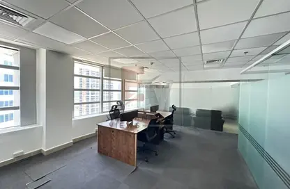 مكتب - غرفة نوم - 1 حمام للايجار في البرج الفضي - الخليج التجاري - دبي