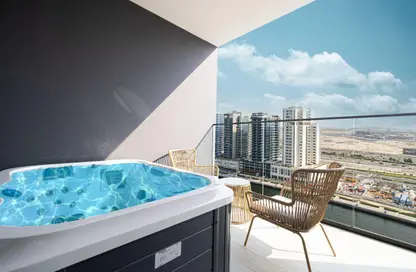 Apartment - Studio - 1 Bathroom for rent in Trillionaire Residences - Business Bay - Dubai