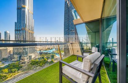 Apartment - 3 Bedrooms - 3 Bathrooms for rent in Burj Vista Tower 1 - Burj Vista - Downtown Dubai - Dubai