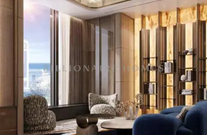 بنتهاوس - غرفة نوم - 2 حمامات للبيع في برج عزيزي - شارع الشيخ زايد - دبي