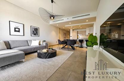 Apartment - 1 - 2 for rent in Waves Grande - Sobha Hartland - Mohammed Bin Rashid City - Dubai