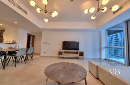 Apartment - 2 Bedrooms - 3 Bathrooms for rent in The Waves Tower A - The Waves - Dubai Marina - Dubai