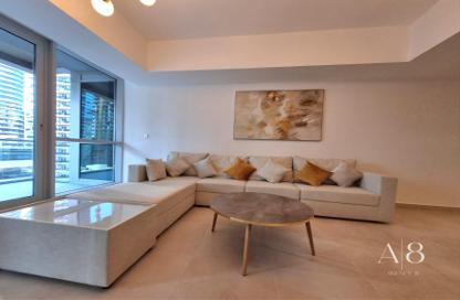 Apartment - 2 Bedrooms - 3 Bathrooms for rent in The Waves Tower A - The Waves - Dubai Marina - Dubai