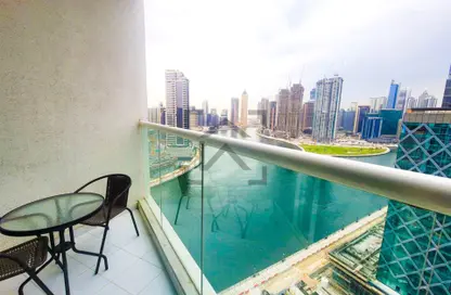 شقة - غرفة نوم - 1 حمام للايجار في بريفه باي داماك (ايه) - داماك مايسون برايف - الخليج التجاري - دبي