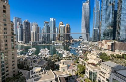 Apartment - 2 - 2 for rent in Al Mesk Tower - Dubai Marina Towers - Dubai Marina - Dubai