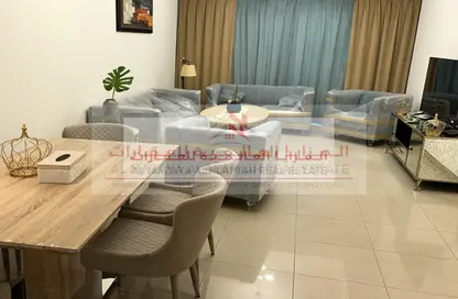 شقة - غرفة نوم - 2 حمامات للايجار في 2 مبنى تايجر - شارع التعاون - التعاون - الشارقة