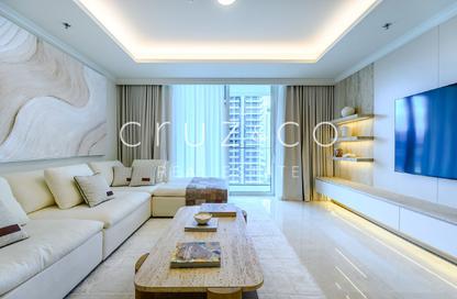 Apartment - 1 - 2 for rent in Palace Beach Residence Tower 1 - Palace Beach Residence - Emaar Beachfront - Dubai Harbour - Dubai