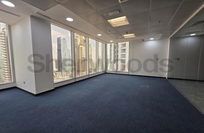 Half Floor - 1 Bedroom - 1 Bathroom for rent in Al Habtoor Business Tower - Dubai Marina - Dubai