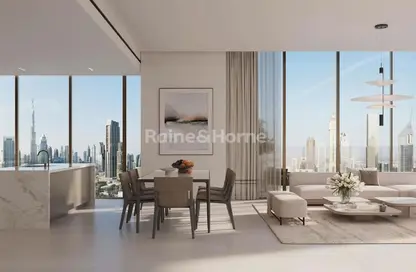 شقة - 2 غرف نوم - 3 حمامات للبيع في ذا ريزيدنسز مركز دبي المالي العالمي - منطقة زعبيل بمركز دبي المالي العالمي - مركز دبي المالي العالمي - دبي