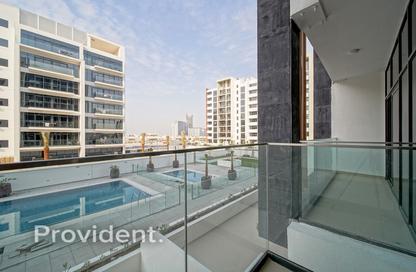 Apartment - Studio - 1 for rent in Azizi Riviera 16 - Azizi Riviera - Meydan One - Meydan - Dubai