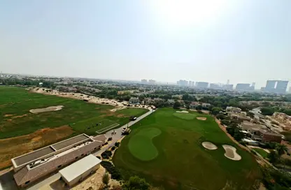 شقة - غرفة نوم - 2 حمامات للايجار في كوندور جولف لينكس 18 - مدينة دبي الرياضية - دبي