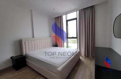 Apartment - 1 Bedroom - 2 Bathrooms for rent in Chaimaa Avenue Residences - District 13 - Jumeirah Village Circle - Dubai
