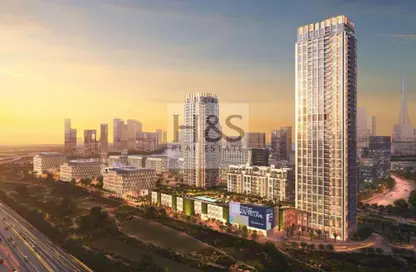 شقة - غرفة نوم - 1 حمام للبيع في ديزاين كوارتر برج ج - ديزاين كوارتر - دبي ديزاين ديستريكت - دبي