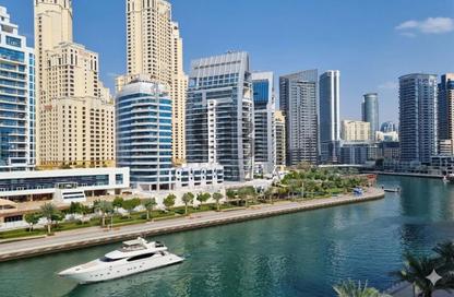 Apartment - 1 - 2 for rent in Panoramic Tower - Dubai Marina - Dubai
