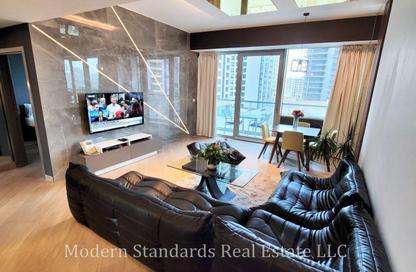 Apartment - 1 Bedroom - 2 Bathrooms for rent in Ocean Heights - Dubai Marina - Dubai