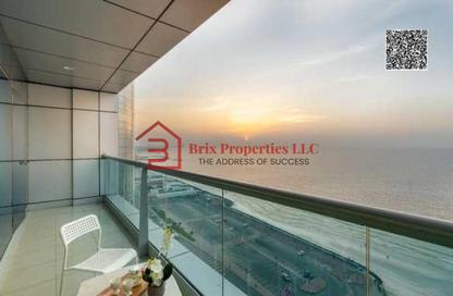Apartment - 1 Bedroom - 2 Bathrooms for sale in Ajman Corniche Residences - Ajman Corniche Road - Ajman