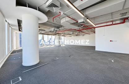 Half Floor - Studio - 2 for rent in The Bay Gate - Business Bay - Dubai