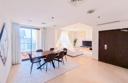 Apartment - 3 Bedrooms - 5 Bathrooms for rent in Shams 1 - Shams - Jumeirah Beach Residence - Dubai
