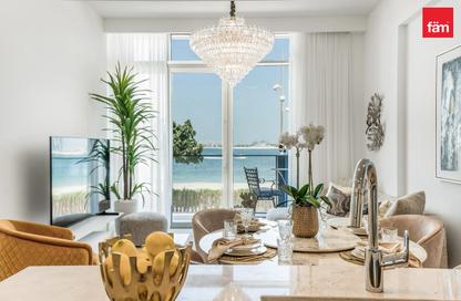 Apartment - 3 - 3 for rent in Beach Isle Tower 1 - Beach Isle - Emaar Beachfront - Dubai Harbour - Dubai