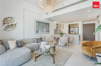 Apartment - 3 Bedrooms - 3 Bathrooms for rent in Beach Isle Tower 1 - Beach Isle - Emaar Beachfront - Dubai Harbour - Dubai