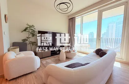 شقة - 2 غرف نوم - 3 حمامات للايجار في هاربور جيت تاور1 - بوابة هاربور - مرسى خور دبي - دبي