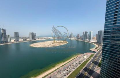 Apartment - 2 Bedrooms - 4 Bathrooms for rent in Asas Tower - Al Khan Lagoon - Al Khan - Sharjah Apartment - 2 Bedrooms - 4 Bathrooms for rent in Asas Tower - Al Khan Lagoon - Al Khan - Sharjah