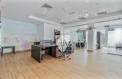 Office Space - Studio - 1 Bathroom for rent in The Prism - Business Bay - Dubai