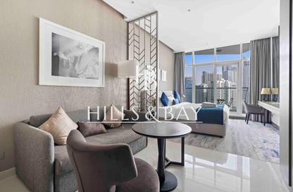 Apartment - Studio - 1 Bathroom for rent in Damac Maison Prive B - Damac Maison Prive - Business Bay - Dubai Apartment - Studio - 1 Bathroom for rent in Damac Maison Prive B - Damac Maison Prive - Business Bay - Dubai