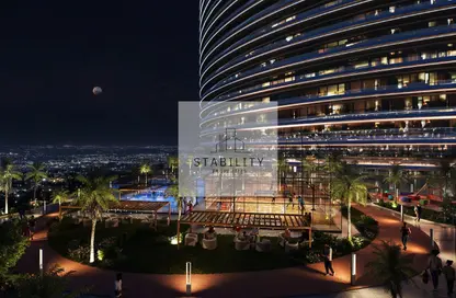 Apartment - 1 Bedroom - 2 Bathrooms for sale in Binghatti Skyflame 1 - Binghatti Skyflame - Majan - Dubai