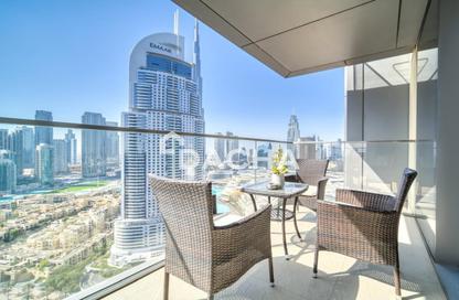 شقة - 2 غرف نوم - 3 حمامات للايجار في بوليفارد بوينت - وسط مدينة دبي - دبي