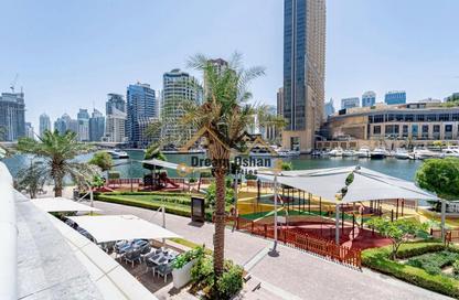 Shop - Studio - 1 Bathroom for rent in Bay Central Tower West - Bay Central - Dubai Marina - Dubai