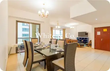 Apartment - 3 Bedrooms - 4 Bathrooms for rent in Rimal 1 - Rimal - Jumeirah Beach Residence - Dubai
