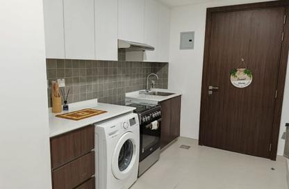 Apartment - Studio - 1 Bathroom for rent in Bluebay Walk - Ajmal Makan City - Sharjah Waterfront City - Sharjah