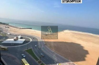 Apartment - 2 - 2 for rent in Corniche Tower - Ajman Corniche Road - Ajman