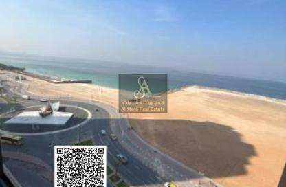 شقة - 2 - 2 للايجار في برج الكورنيش - طريق كورنيش عجمان - عجمان
