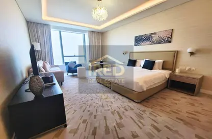Apartment - Studio - 1 Bathroom for rent in The Palm Tower - Palm Jumeirah - Dubai