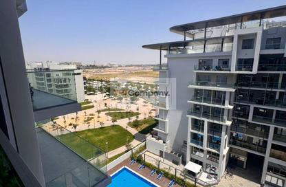 Apartment - Studio - 1 Bathroom for sale in Oasis Residences - Masdar City - Abu Dhabi