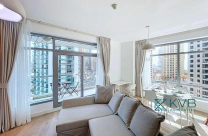 Apartment - 1 Bedroom - 2 Bathrooms for rent in Sanibel Tower - Park Island - Dubai Marina - Dubai