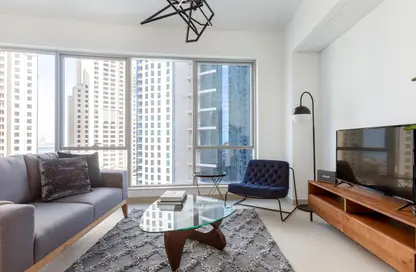 شقة - غرفة نوم - 1 حمام للايجار في برج أورورا - مارينا بروموناد - دبي مارينا - دبي