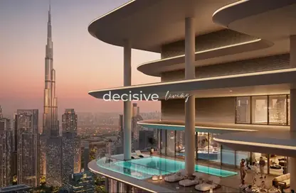 شقة - 2 غرف نوم - 3 حمامات للبيع في افارة باي بالاس - الخليج التجاري - دبي